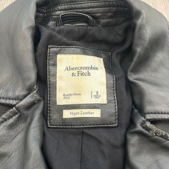 Abercrombie and fitch leather jacket - Picture 3 of 3